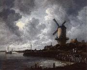 Jacob van Ruisdael Windmill at Wijk bij Duurstede oil painting